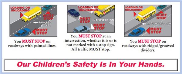 School Bus Stopping Chart School Bus Stopping Chart
